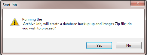Archive Start Job