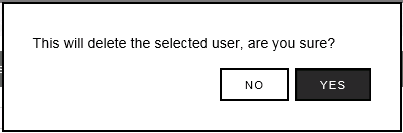 Figure 9 Delete User