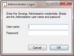 Backup Admin Login
