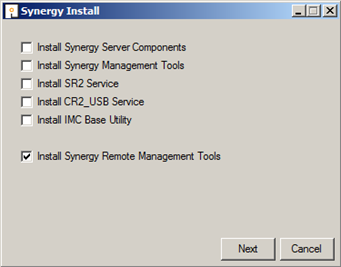 Synergy Install Installation 3