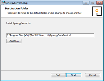Synergy Server Setup Installation