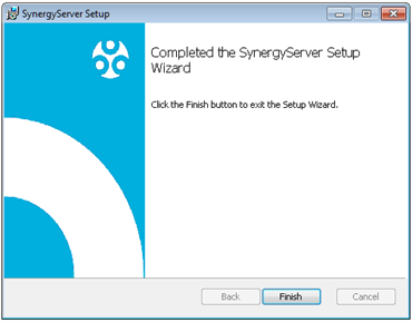 Synergy Server Completed