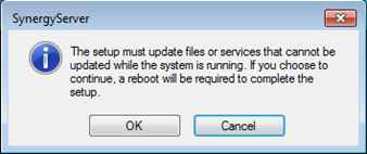 Synergy Server Server Removal
