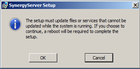 Synergy Server Setup 2