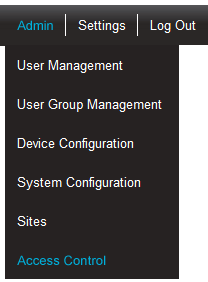 Figure 25 User Access